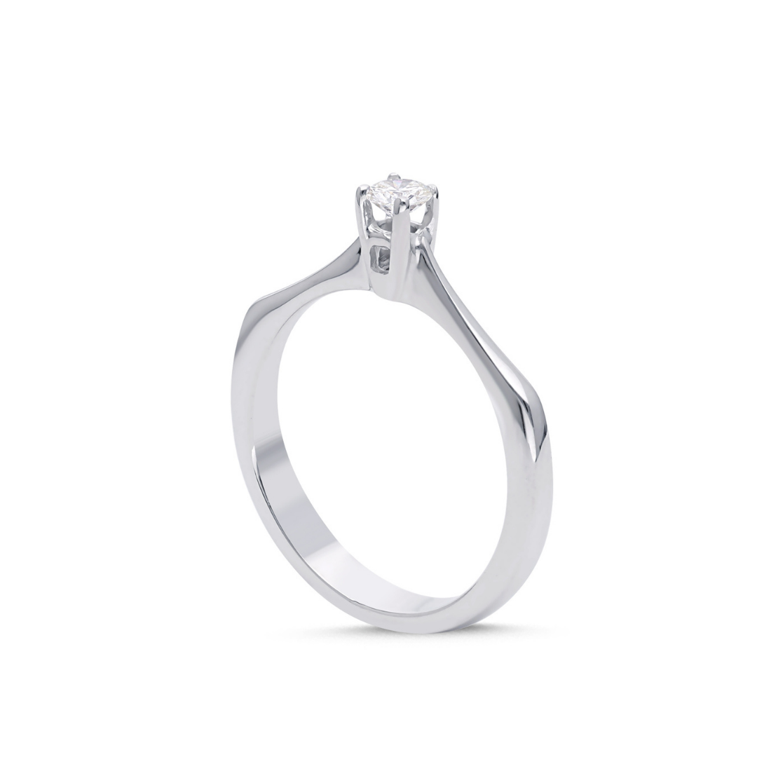 0.12 Ct. Pırlanta Tek Taş 